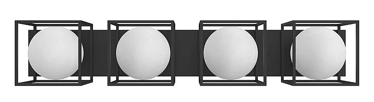 Vinci Lighting Luna Vanity Lights in Black VL1860-4BK