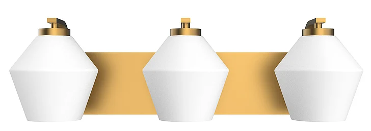 Vinci Lighting Vanity Lights in Aged Brass VL3069-3AB