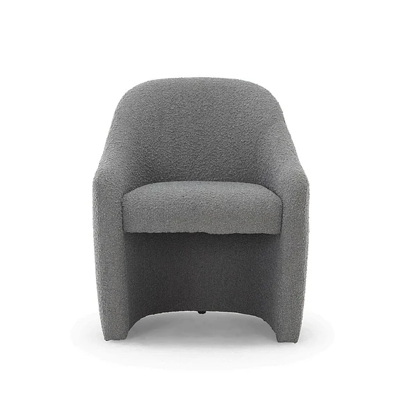 Urbia Metro Nora - Dining Chair - Charcoal Bouclé Upholstery VSD-NORA-DC-CHAR CLOSEOUT