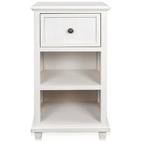 StyleCraft Egg Shell Drawer Side Table VSF25892