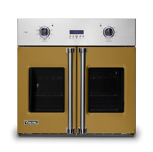 Viking 30"W. Electric Single French-Door Oven in Golden Hour VSOF7301GH