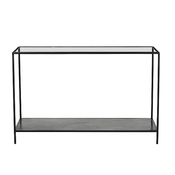LH Home Venus Console Table in Black VSV002-BLK