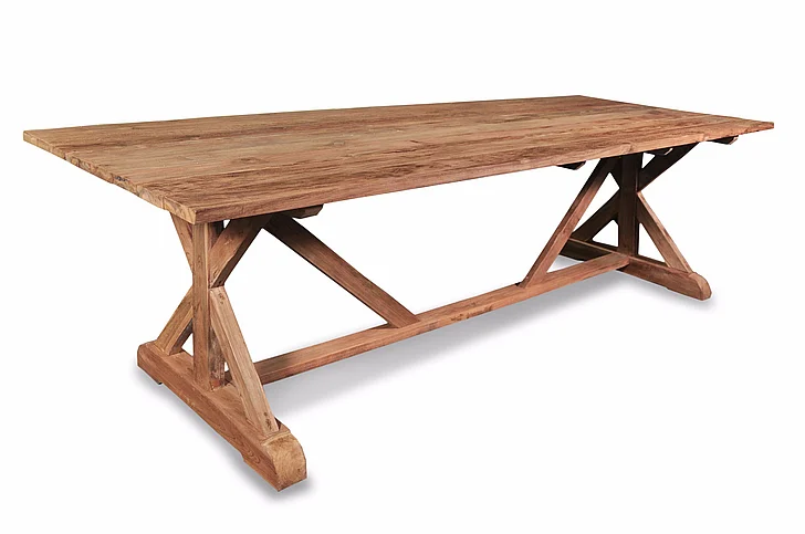 Artesia New Bartoner 112'' Dining Table in Reclaimed Teak VT-DT14-287