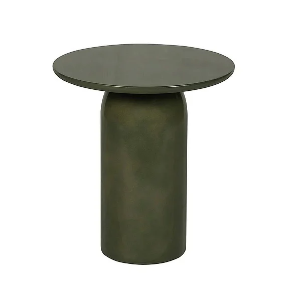 LH Home Courtyard Vision Side Table in Verde VT102S-GRN