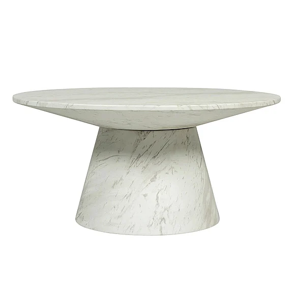 LH Home Dream Coffee Table in Blanco VT106S-WHT