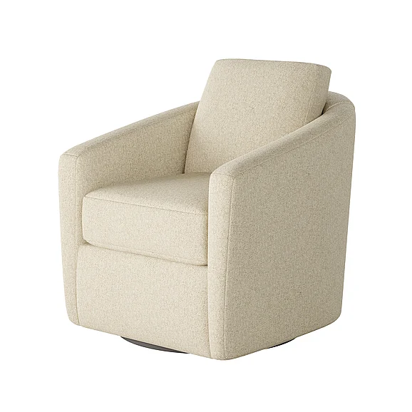 Southern Motion Daisey Swivel Glider in Ivory 105 115-19