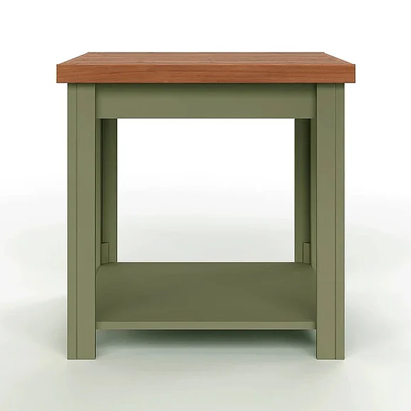 Legends Vineyard End Table in Sage Green/Fruitwood VY4110.SFL