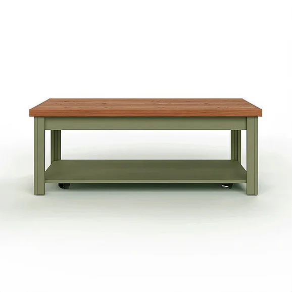 Legends Vineyard Cocktail Table in Sage Green/Fruitwood VY4210.SFL