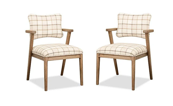 Modus Furniture Carlisle Armchair in Picnic WA2B64 (Set of 2)