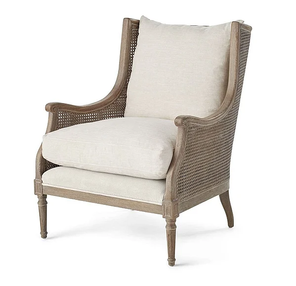 Spectra Home Walker Chair in Borneo Light Brown/Natural