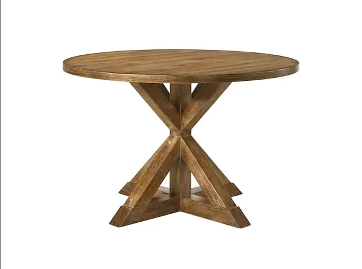 ACME Wallace II Dining Table in Weathered Oak 72310