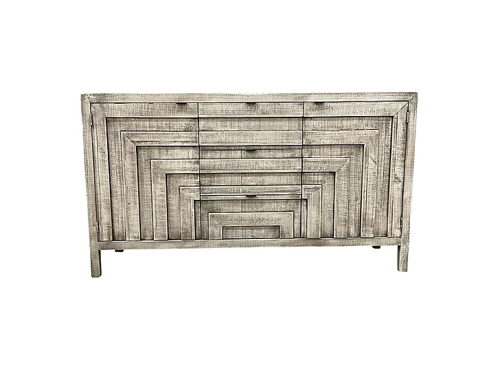 Split Nickel Wallen 66" Console MIC-WALLEN-66C | COW5166