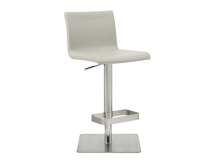 Whiteline Modern Living Watson Barstool in Light Gray BS1626P-LGRY