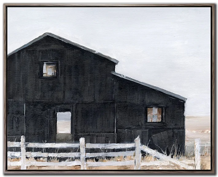 Streamline Art Black Barn I E784498
