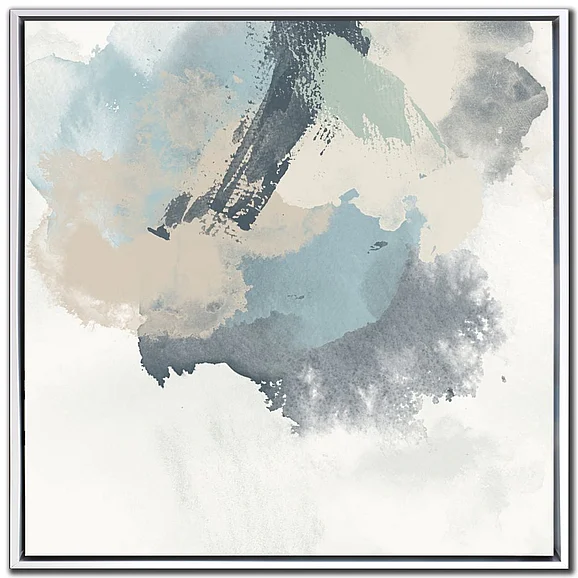 Streamline Art Muted Brushstrokes in Blue I E864077