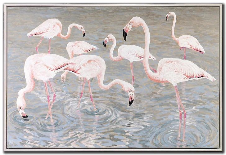 Streamline Art Flamingoes E864305