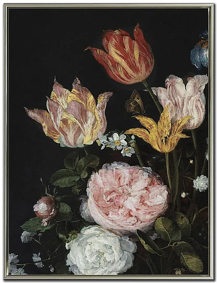 Streamline Art Flowers in a Chines Vase I E864367