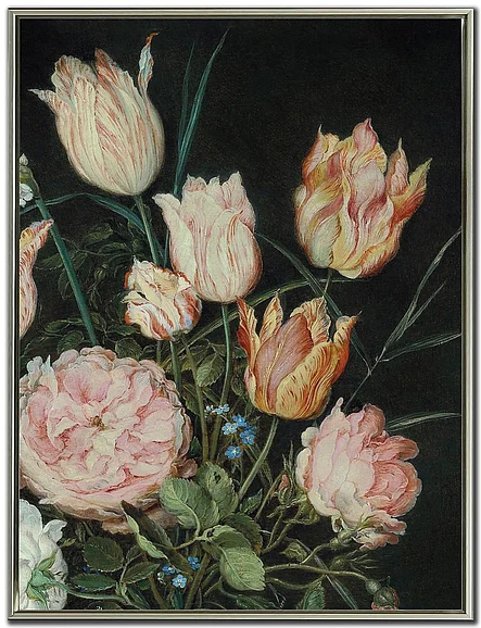 Streamline Art Flowers in a Chines Vase II E864374