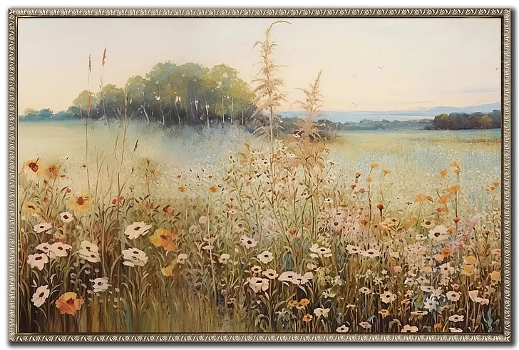 Streamline Art Wildflower Meadow at Dawn E864442