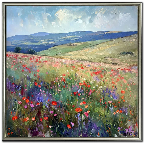 Streamline Art Into The Wild Meadow E864473