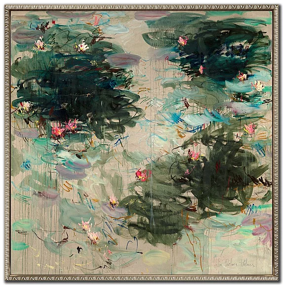 Streamline Art Water Lilies E864503