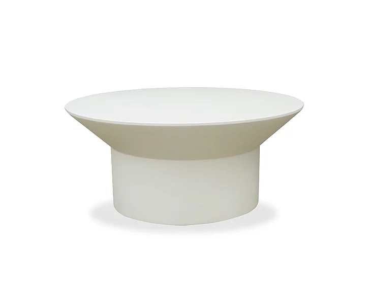 Mobital Boracay Coffee Table Tapioca Mas Epoxy Solid Surface Base WCO-BORA-TAPI-