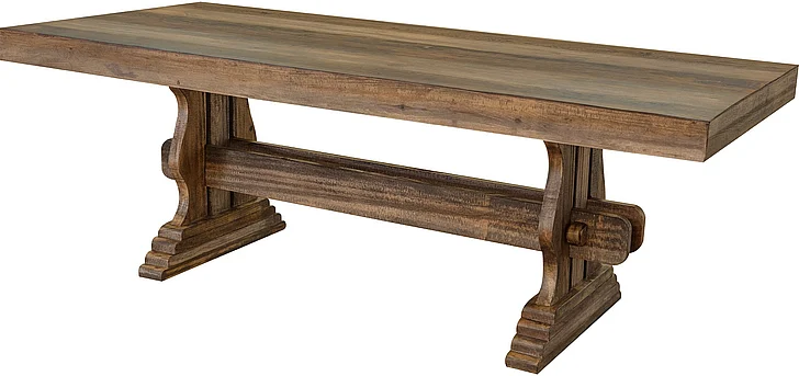 IFD Marquez Rectangular Dining Table in Two Tone IFD435TABLE