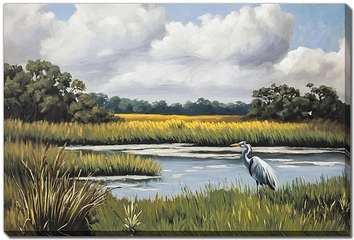 Streamline Art Marsh Morning E863643