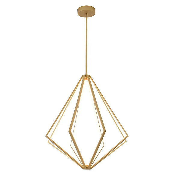 Bethel Gold Diamond Metal LED Chandelier WE03C32GD