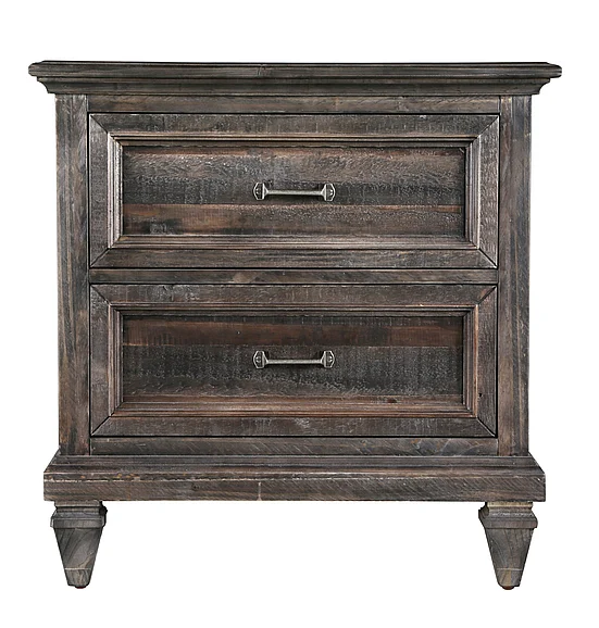 Magnussen Calistoga 2 Drawer Nightstand in Weathered Charcoal B2590-01 PROMO