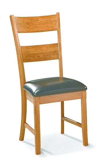 Intercon Furniture Family Ladder Back Chair in Chestnut (Set of 2)