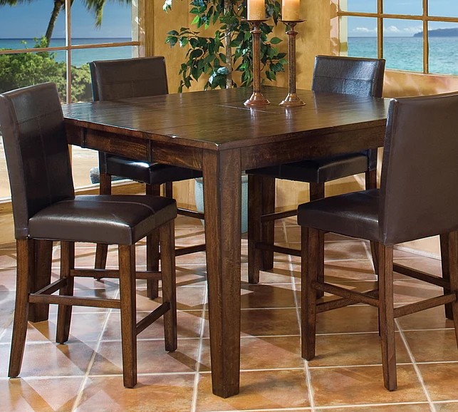 Intercon Furniture Kona Gathering Table in Raisin
