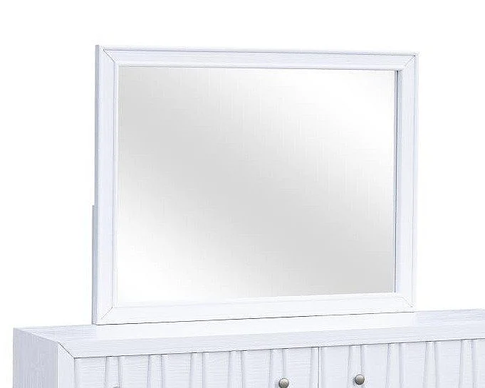 Cottage Creek West Palm Mirror in White 5334-0150
