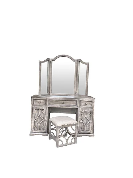 Split Nickel Westgate Vanity Mirror MIC-WG-VM | SO3132V