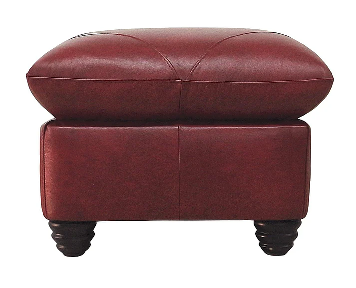 Luke Home Weston Ottoman in 2525 Cherry Weston-O (Quickship)