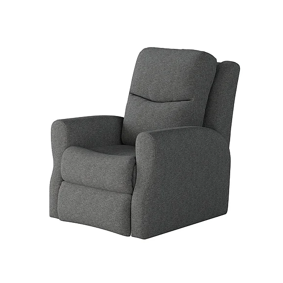 Southern Motion Fame Wallhugger Power Headrest Recliner in Storm 6007P 106-04