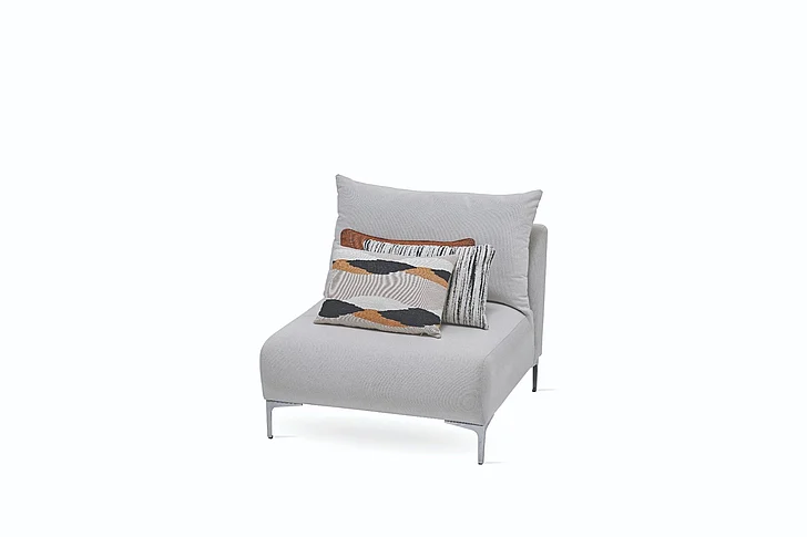 Enza Home Mayfair Armless Module - 2115 - K1 - 12908 White - Ar:216 11885108