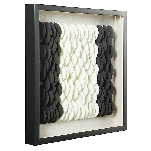 StyleCraft Square Clay Dimensional Shadow Box WI12166