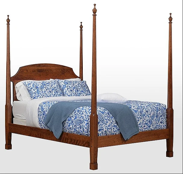 Troyer Ridge Williamsburg Twin Bed in Rustic Cherry 8300-TW