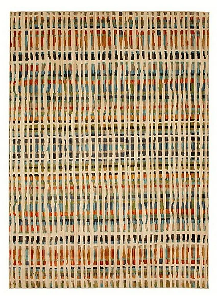 Furniture of America Wilhelm 5'3 x 7'6 Area Rug in Chroma Multi RG8164S