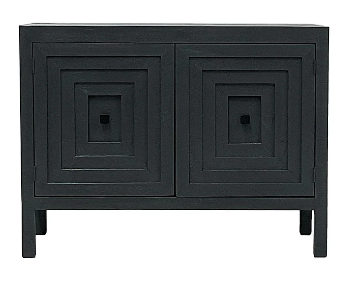 Split Nickel Winnie 2 Door Bunching Console MIC-WINNIE-2DBC (MASTER SKU) | COWI542
