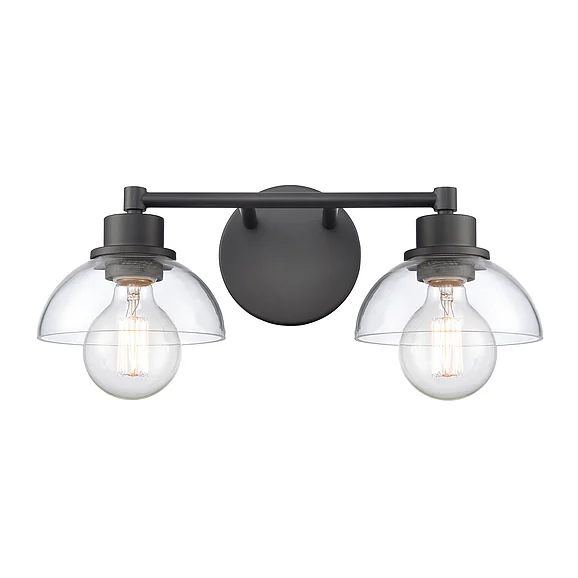 Atlas Julian 16'' Wide 2-Light Vanity Light - Matte Black WL11351-BK