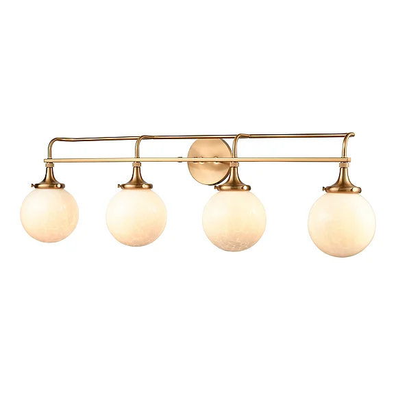 Atlas Beverly Hills 38'' Wide 4-Light Vanity Light - Satin Brass WL11534-BS