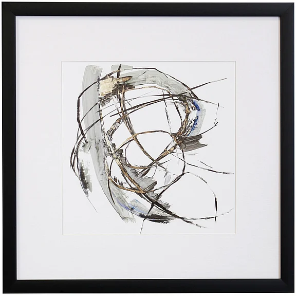 StyleCraft Tornado Matted Framed Print Under Glass WM12973