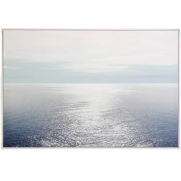 StyleCraft Manufactured Canvas Ocean Light Blue II WM51119