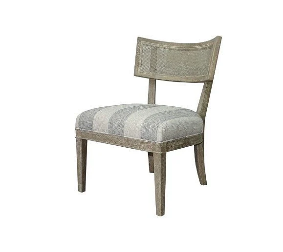 Spectra Home Wornell Accent Chair in Passage Nickel CLOSEOUT