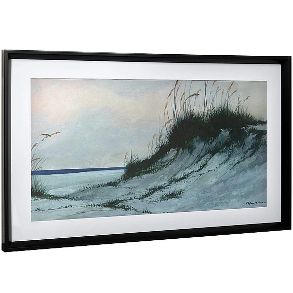 StyleCraft Beach Entry II Framed Print Under Glass with Matte WP10153