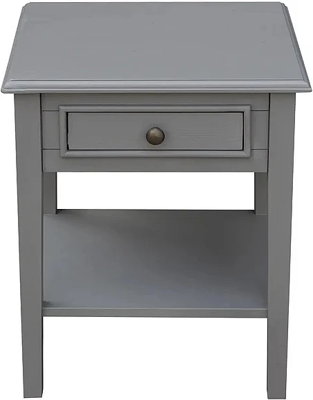 Cottage Creek West Port Side Table in Grey 7009-1091
