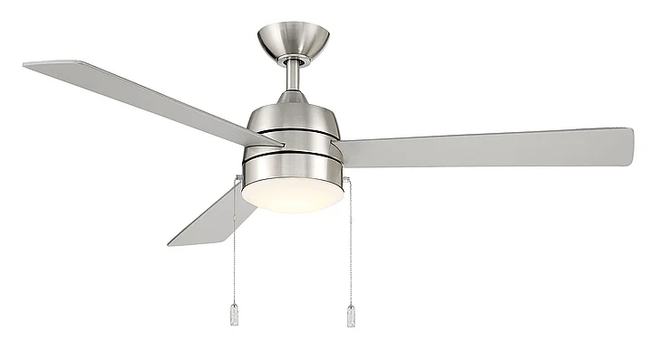 Wind River Nolan 52” Indoor LED Ceiling Fan - Nickel WR2014N