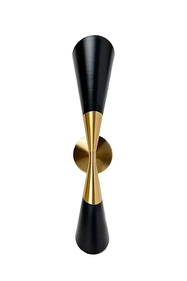 Vinci Lighting Wall Sconce in Aged Brass/Black WS1109-2AB/BK